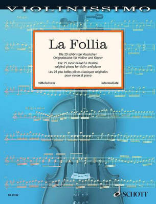 Schott - La Follia - Birtel - Violin/Piano