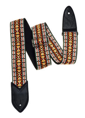 Jodi Head - Hootnanny Guitar Strap Style 23 w/ Black Ends