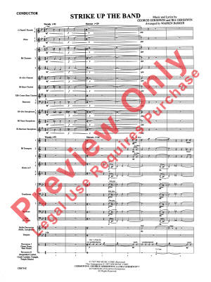 Strike Up the Band - Gershwin/Barker - Concert Band - Gr. 4