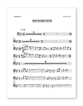 Brewmeister - Davis - 4 Trombones/Rhythm Section