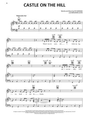 Ed Sheeran: Divide - Piano/Vocal/Guitar - Book