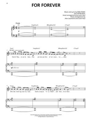 Dear Evan Hansen - Pasek/Paul - Piano/Vocal/Guitar - Book/Audio Online
