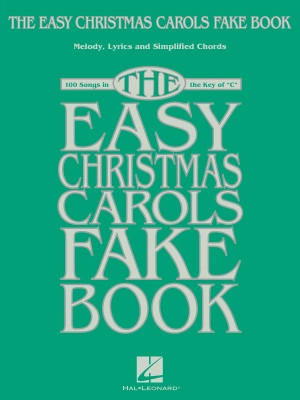 Hal Leonard - The Easy Christmas Carols Fake Book - C Instruments - Book