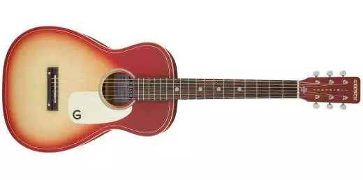 G9500 LTD Jim Dandy 24\'\' Scale Flat Top Guitar - Chieftain Red Burst