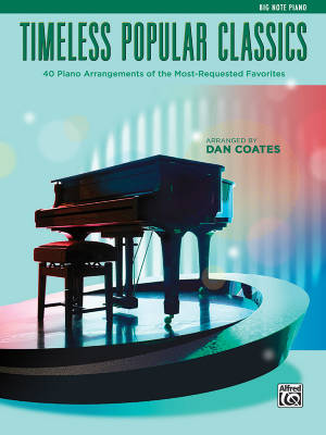 Timeless Popular Classics - Coates - Big Note Piano - Book