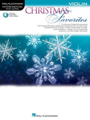 Hal Leonard - Christmas Favorites - Violin - Book/Audio Online