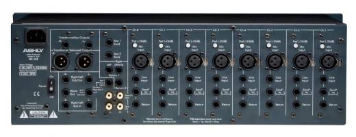 MX508 8-Input Stereo Mixer w/ EQ & Sends