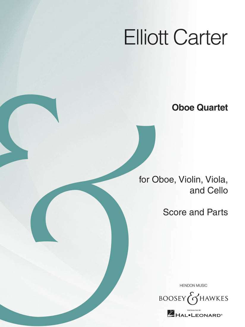 Oboe Quartet - Carter - Oboe/Violin/Viola/Cello