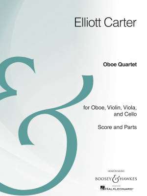 Oboe Quartet - Carter - Oboe/Violin/Viola/Cello
