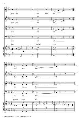 The Windmills of Your Mind - Bergman /Legrand /Rutherford - SATB
