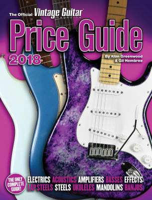 The Official Vintage Guitar Magazine Price Guide 2018 - Greenwood/Hembree - Book