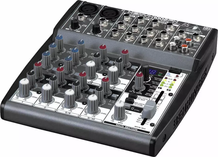 Xenyx 10 Input & 2 Bus Mixer with Effects