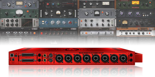 Zen Studio+ Limited Edition Red - 24/192 20-In/16-Out Portable Thunderbolt and USB Interface
