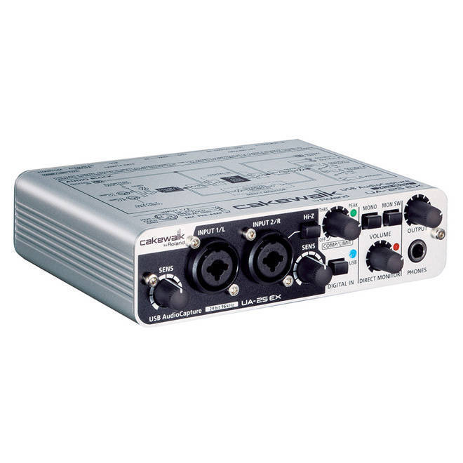 UA-25EXCW - 2 I/O USB Audio Interface