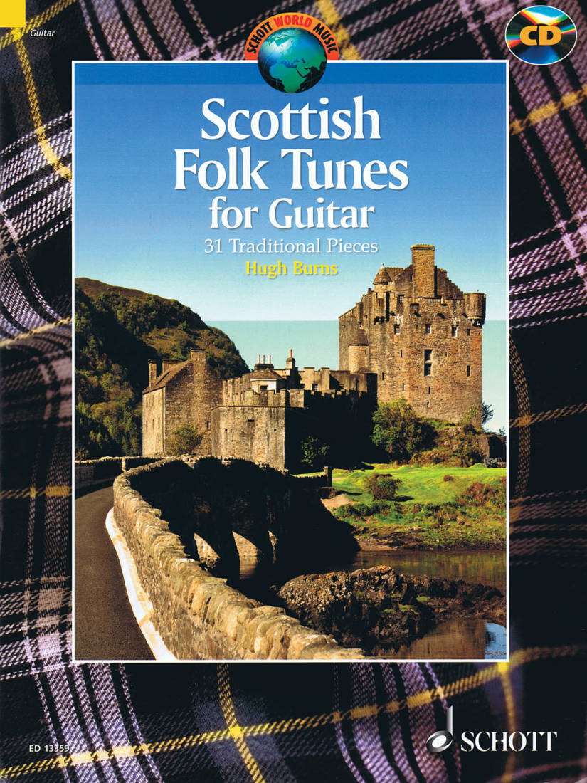 Scottish Folk Tunes for Guitar: 31 Traditional Pieces - Burns - Book/CD