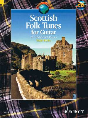 Schott - Scottish Folk Tunes for Guitar: 31 Traditional Pieces - Burns - Book/CD