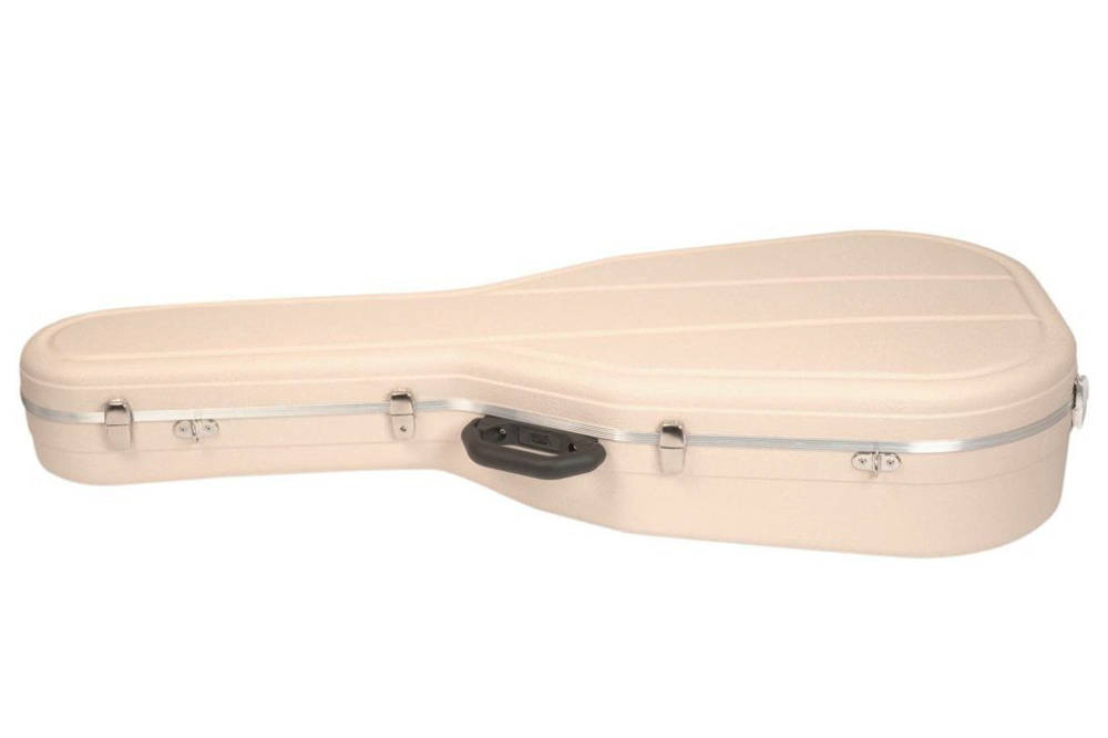 Pro II Dreadnought Guitar Case - Ivory Shell/Silver Interior