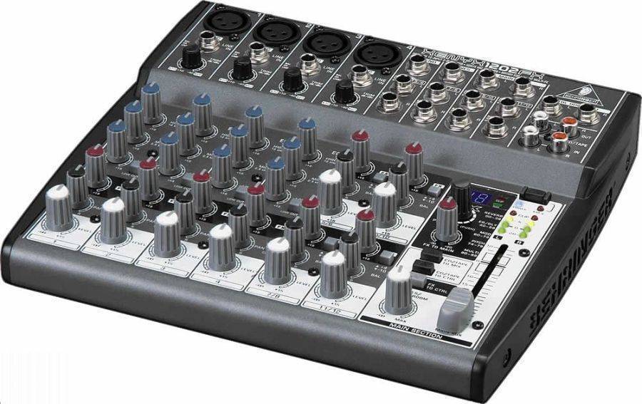 Xenyx 12 Inputs & 2 Bus Mixer with Effects