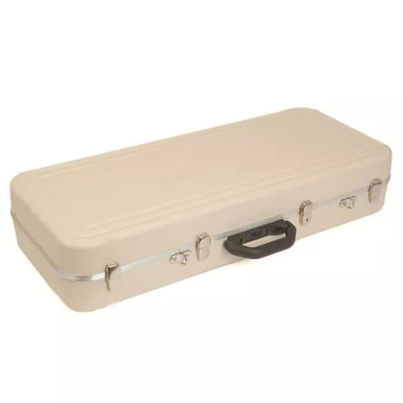 Pro II Mandolin Case - Ivory Shell/Silver Interior