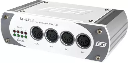 M4U XT Compact 4 In/4 Out USB 2.0 MIDI Interface