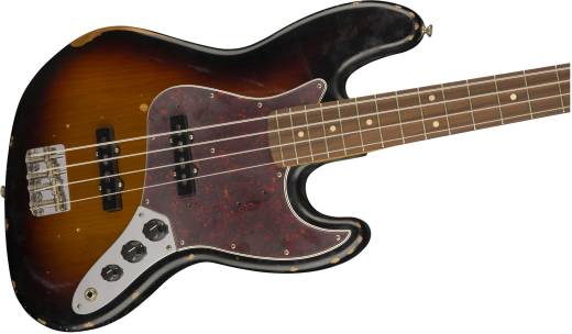 Fender Road Worn 60's Jazz Bass, Pau Ferro Fingerboard, 3-Colour