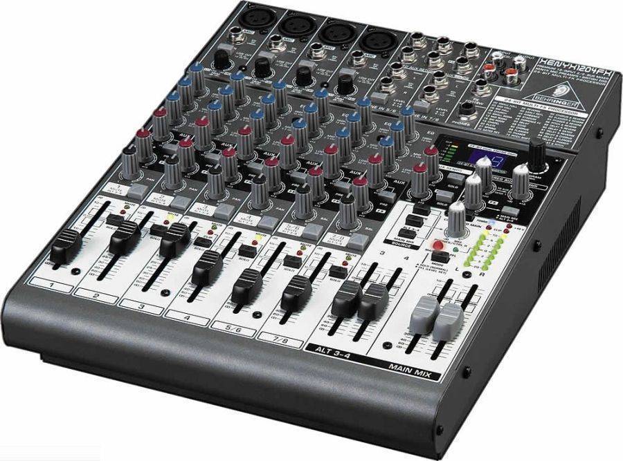 Xenyx 12 Inputs & 2/2 Bus Mixer with Effects