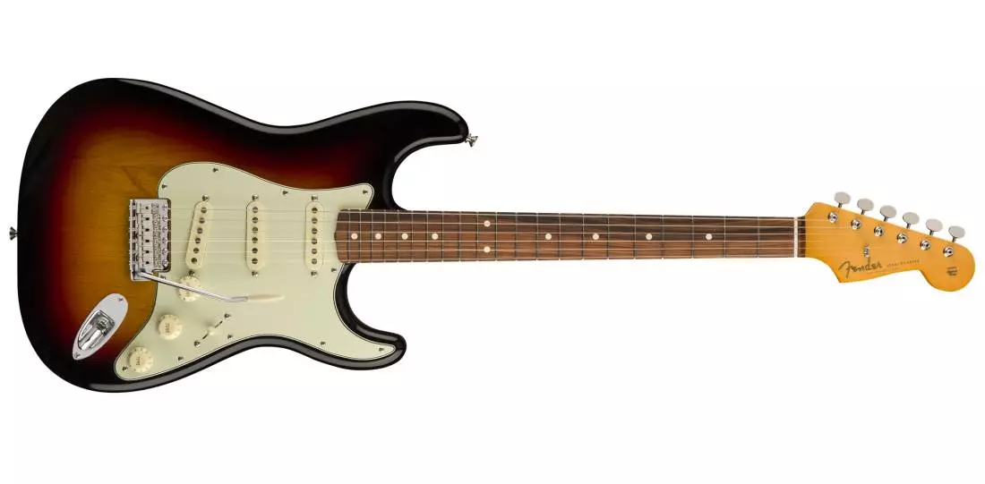 Classic Series \'60s Stratocaster Lacquer, Pau Ferro Fingerboard - 3-Colour Sunburst