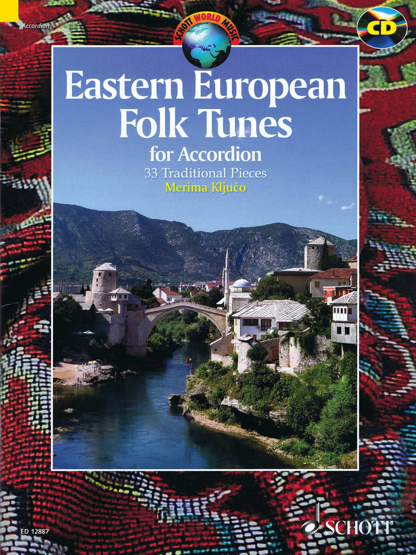 Eastern European Folk Tunes: 33 Traditional Pieces - Kljuco - Accordion - Book/CD