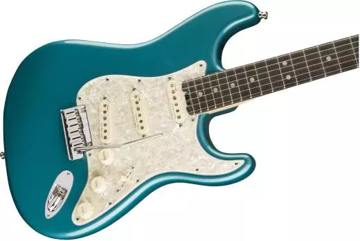 American Elite Stratocaster, Ebony Fingerboard - Ocean Turquoise