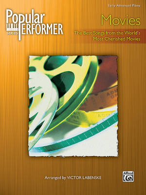 Popular Performer: Movies - Labenske - Early Advanced Piano - Book