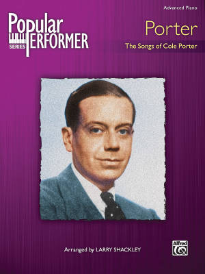 Alfred Publishing - Popular Performer: Porter - Shackley - Advanced Piano - Book