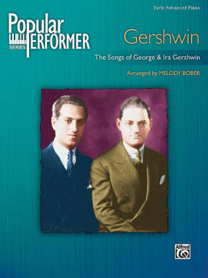 Alfred Publishing - Popular Performer: Gershwin - Bober - Early Advanced Piano - Book