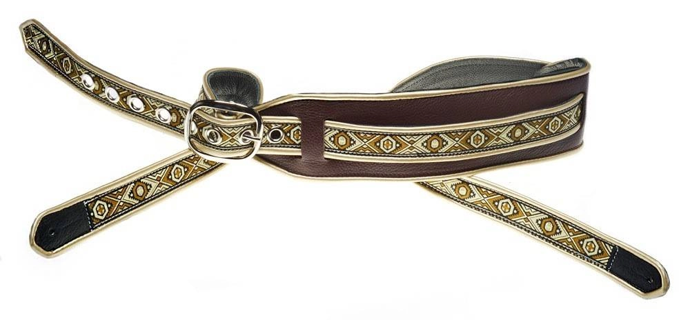 Thunderbird Guitar Strap - Brown