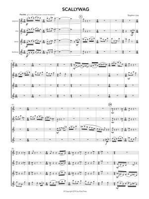 Scallywag for Saxophone Quartet - Lias - SATB Saxophone Quartet