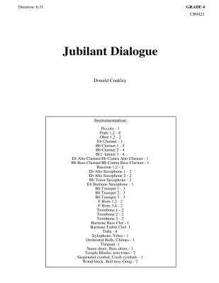 Jubilant Dialogue - Coakley - Concert Band - Gr. 4