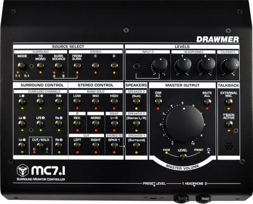 Drawmer - MC7.1 Surround Monitor Controller