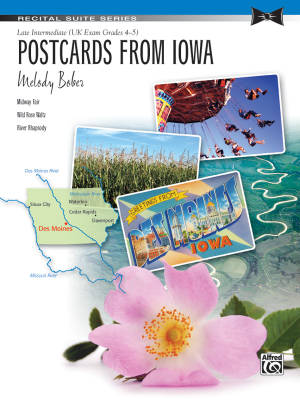 Alfred Publishing - Postcards from Iowa - Bober - Piano - Sheet Music