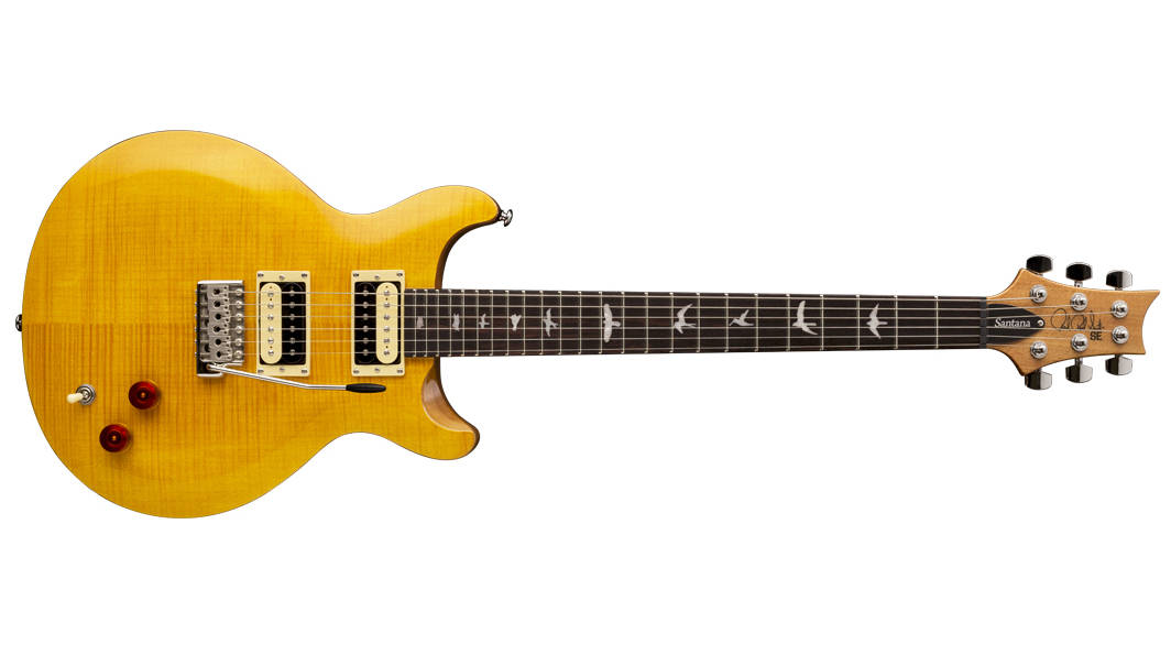 SE Santana 24-Fret Electric Guitar - Santana Yellow