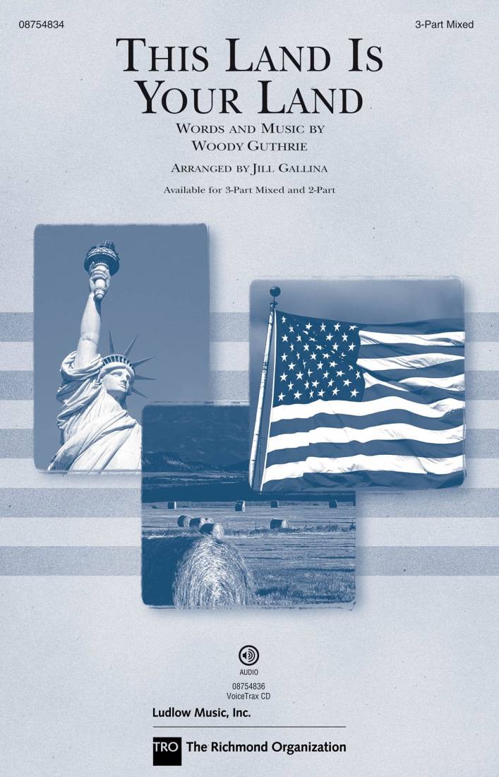 This Land Is Your Land - Guthrie/Gallina - 3pt Mixed