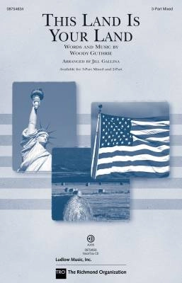 Hal Leonard - This Land Is Your Land - Guthrie/Gallina - 3pt Mixed
