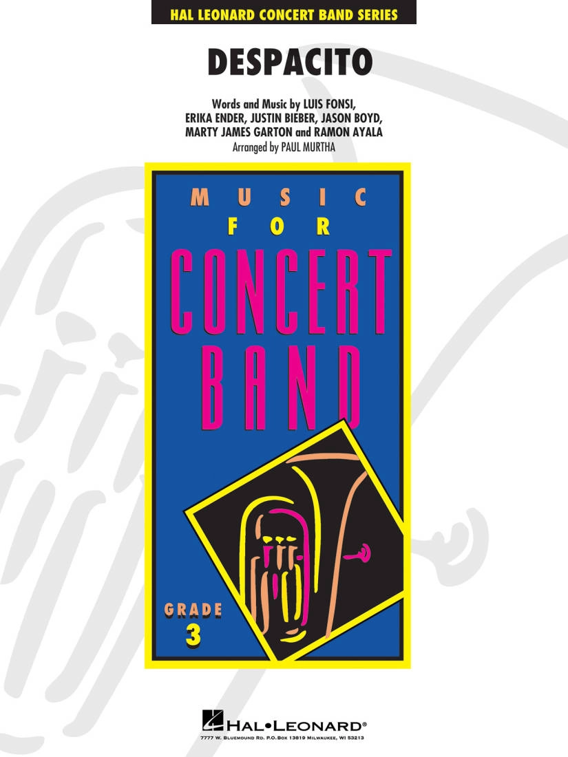 Despacito - Fonsi/Murtha - Concert Band - Gr. 4