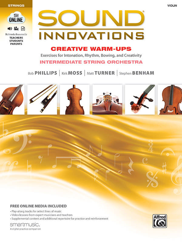 Sound Innovations for String Orchestra: Creative Warm-Ups - Violin - Book/Media Online