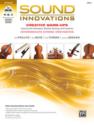 Sound Innovations for String Orchestra: Creative Warm-Ups - Viola - Book/Media Online