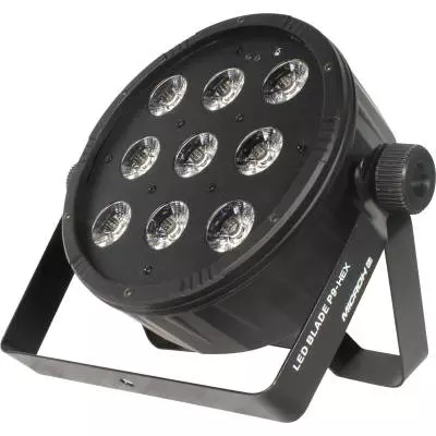 LED BLADEP9-HEX - 9 x 12 Watt 6-in-1 RGBW LED Slim Par