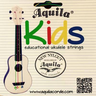 Aquila Corde - Colourful Kids Ukulele Strings