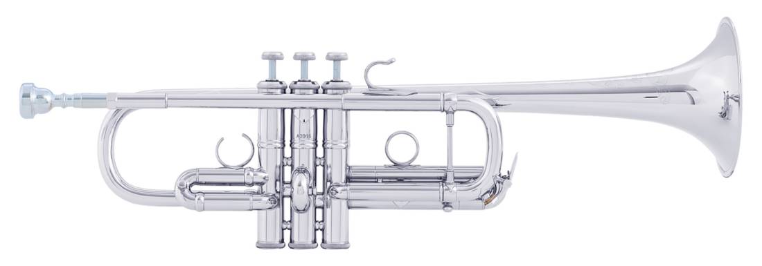AC190S Stradivarius Artisan C Trumpet - Silverplate