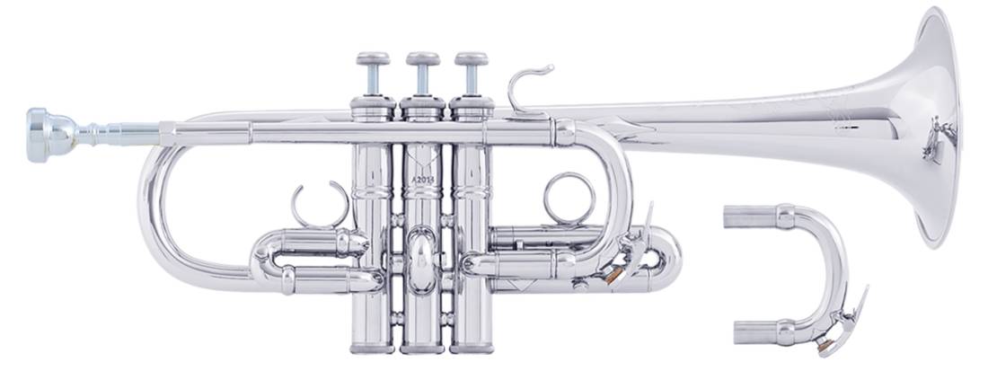 AE190S Stradivarius Artisan Series Eb Trumpet - Silverplate