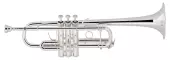 Bach - C180 Series C Trumpet w\/Large Bore - No Case