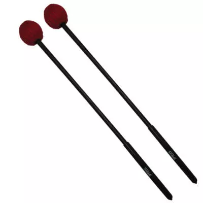 SMM-M - Marimba Mallets (medium/red)