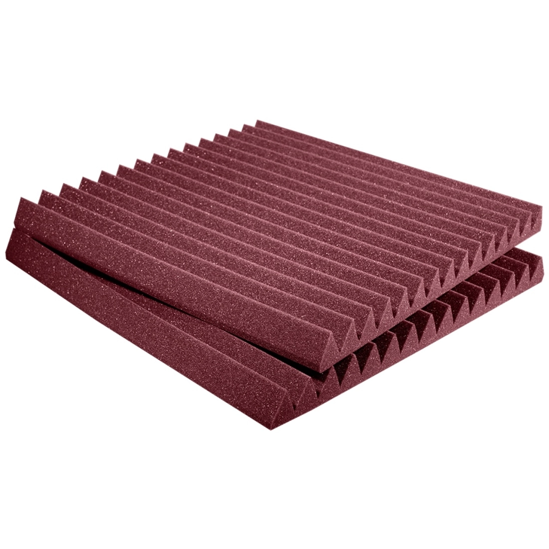 Studiofoam 4 Inch Wedge (6 Pack) - Burgundy